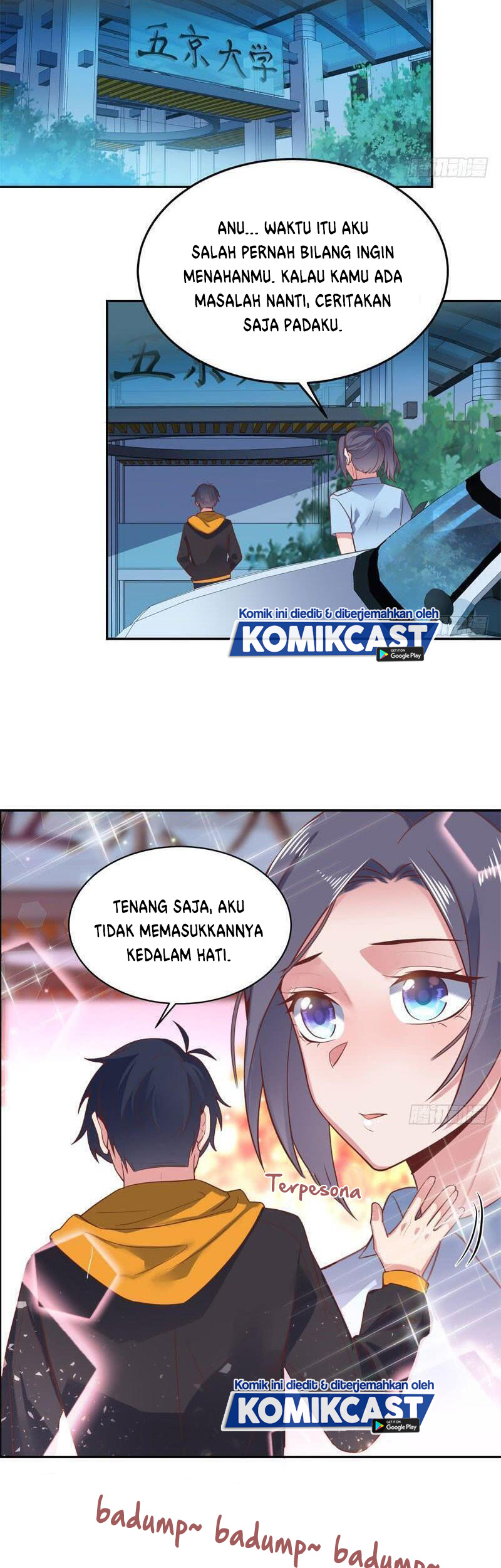 Carrying The Goddess Along Chapter 47 Gambar 19